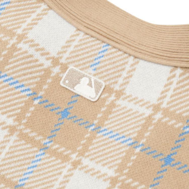 New MLB New York Yankees Knitwear Unisex Brown 3AKC00121-50BGS