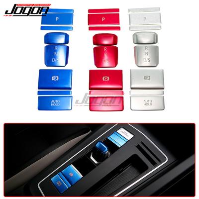 For VW Golf 8 MK8 Rline R GTI   Car Interior Gear Shift Knob Handbrake Auto Hold Button P Switch Sticker Strip Trim