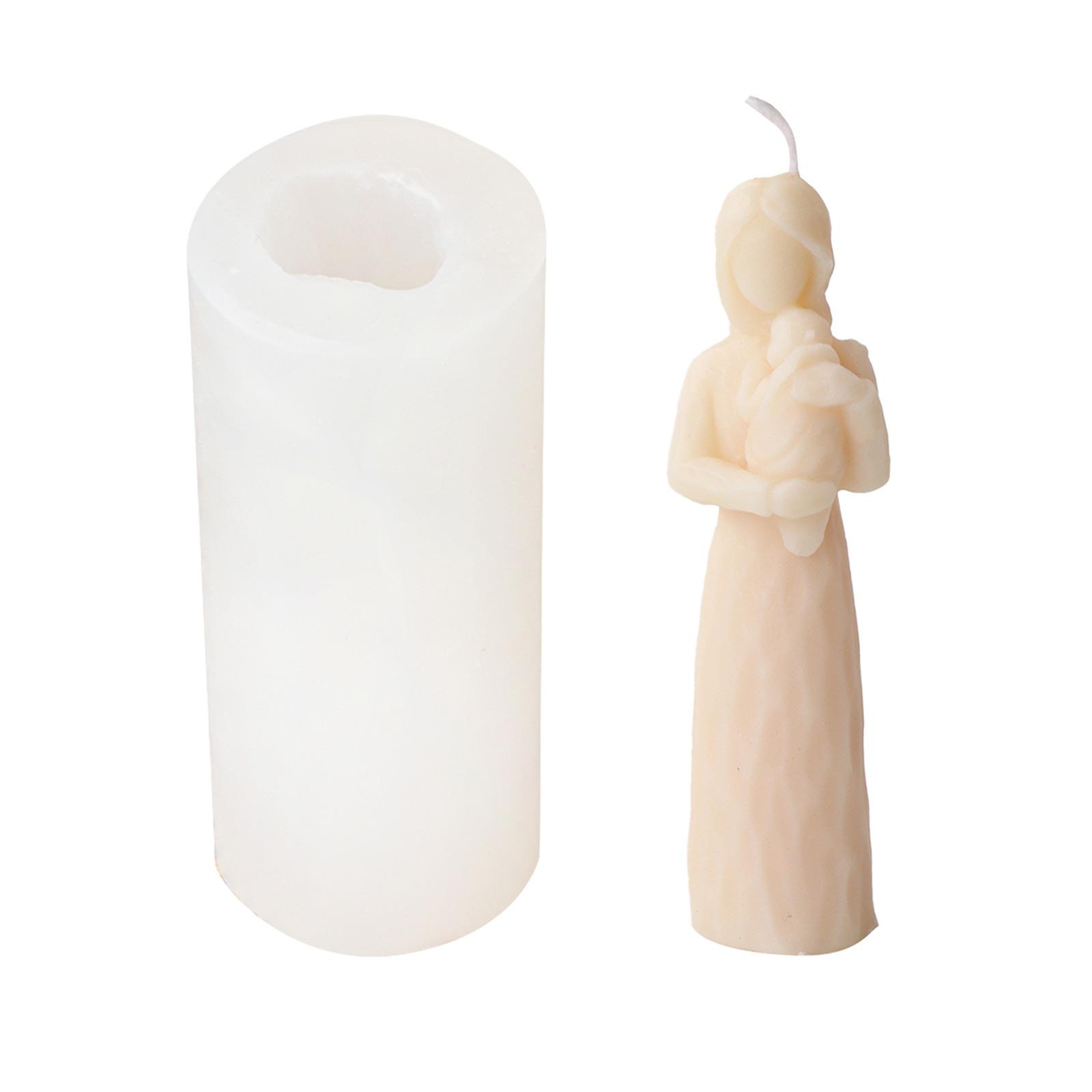 

10,7*5,5 см форма для свечей, силиконовая форма для свечей для мамы и ребенка A