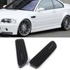 Impact Resistant Vehicle Exterior ABS Front Bumper Protector Side Grill Fenders Vent Guard Suitable for E46 51137895914
