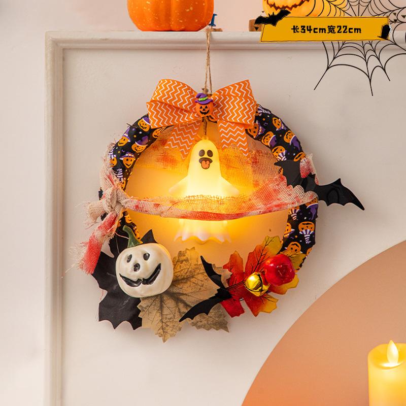 Halloween Jack-o-lantern Themed Dress-up Door Pendant Party Festival Scene Setting Atmosphere Props Pendant