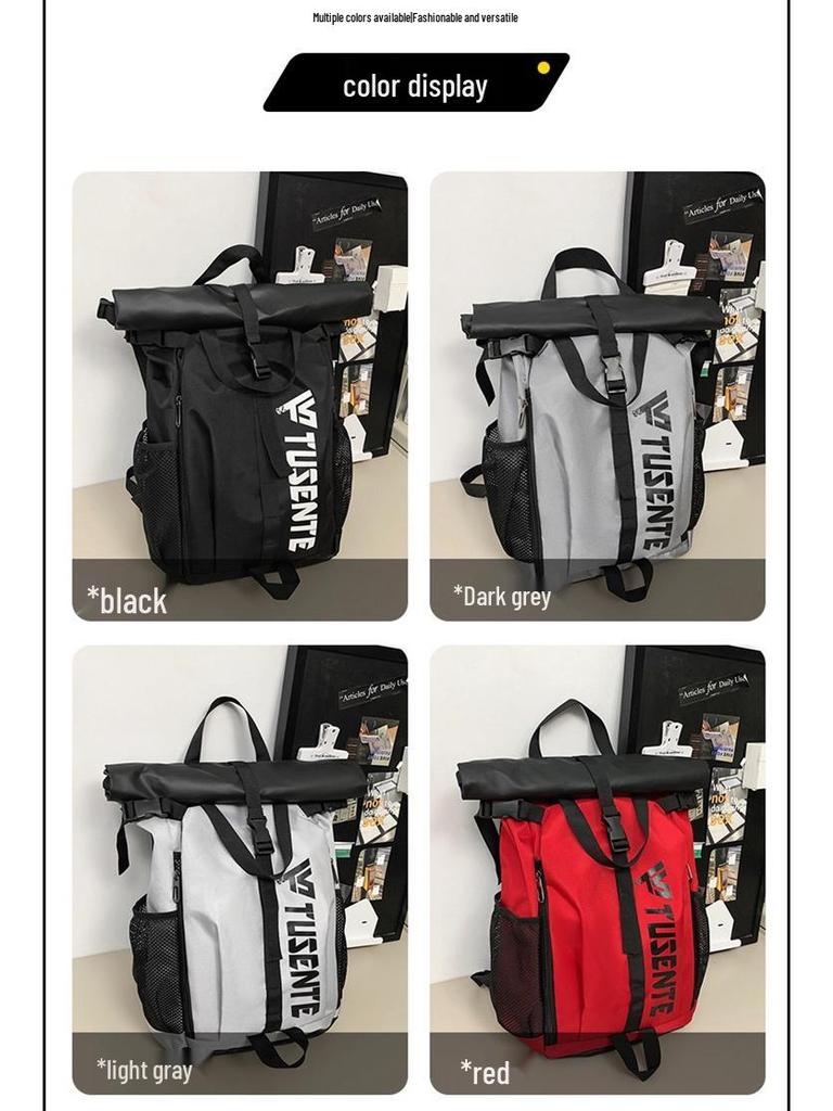 Férfi Nagy Kapacitású Sport Hátizsák Diákoknak - Kosárlabda, Labdarúgás, Szabadtéri és Utazás