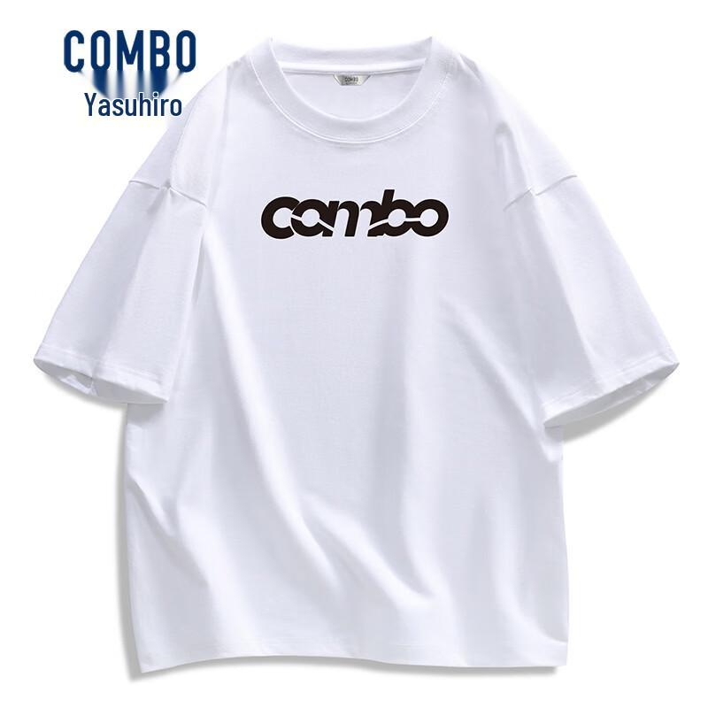 Kangbo Men s Letter Print Pure Cotton T-Shirt 165