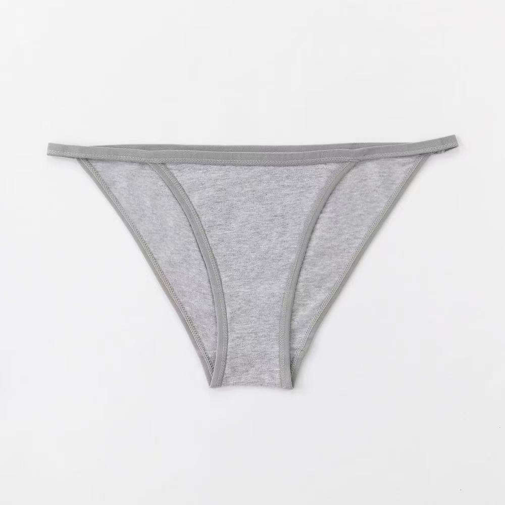 

European and American large-size underwear pure cotton women s low-waist thong spot explosion, one hip wrap XL