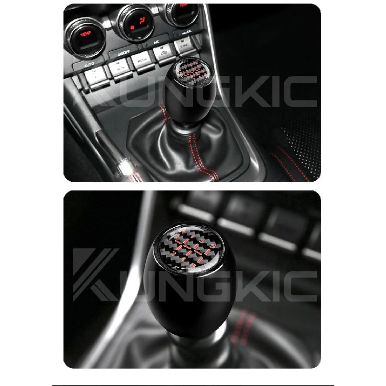 For Subaru BRZ/ Toyota GR86 2021 2022 2023 2024 LHD RHD Manual Car Gear Head Shift Knob Cover Handle Handbrake Aluminium Alloy