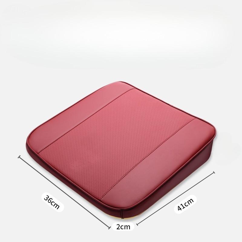 6 8CM Car Inclined Seat Cushion; Driver's Seat Elevation Pad; Car Driving Practice and License Exam Breathable Non-slip Seat Cushion