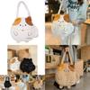 Charming Cartoon Plush Shoulder Bag For Teens Super Lightweight Large Capacity
