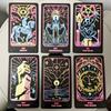 10.3*6cm Simple Modern Minimalist Tarot Deck Neon-Inspired Rider-Waite 78 Pcs Cards for Beginners and Professionals