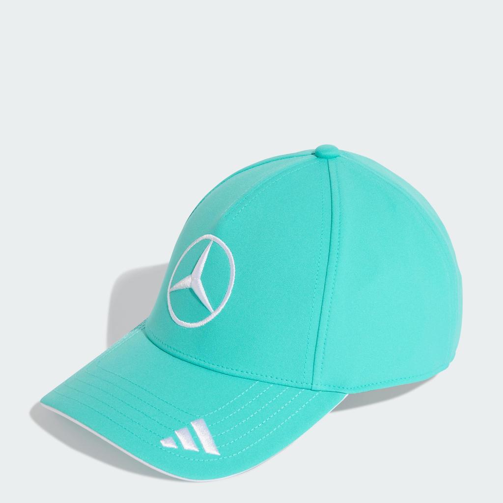 adidas MERCEDES AMG PETRONAS FORMULA 1 Team Driver Unisex MMX91 Rush Size Cm Cap, Adult, Semi-Mint (KE8301), 57.0