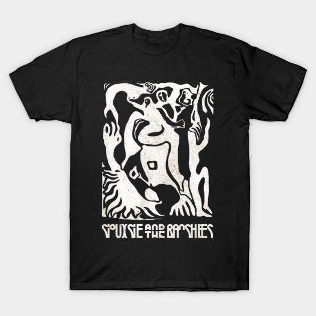 Asian Size Cotton Unisex Tshirt Print T-shirt Siouxsie-And-The-Banshees T-shirt No-Cut Print Regular Fit