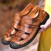 Fashion New Summer Genuine Leather Men Sandals