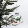 8cm Transparent and Drop-Resistant Colorful Christmas Ball Ornaments - Set of 24 for Tree and Window Decorations