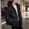 Big-name high-end down jackets for women's new hooded loose thickened puffs premium soft bread clothes winter