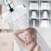 New 230mm Big Panel Showerhead 6 Mode Supercharge Rainfall Shower Head High Pressure Top Rain Shower Faucet Bathroom Accessorie