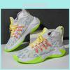 Basketball Shoes Men Summer Breathable Mesh Running Sneakers With Nonslip Soles For Youth Sports