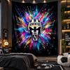 Arazzo da Appendere a Parete Tessuto Stampato Juventus FC per Soggiorno Camera da Letto Decorazione per la Casa