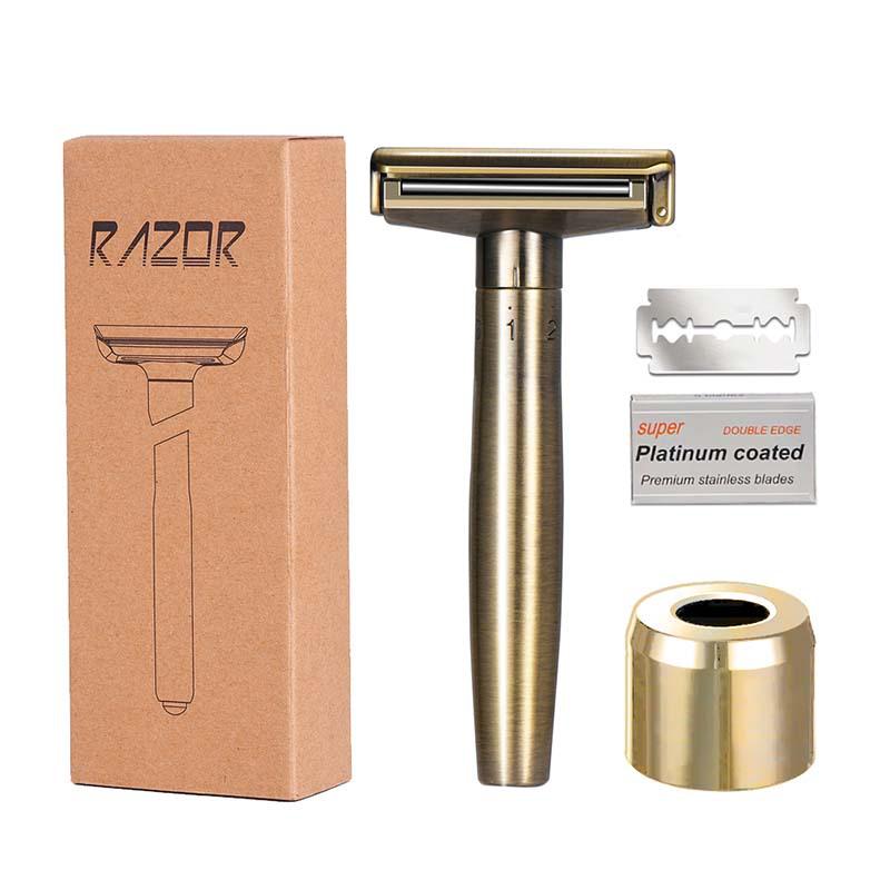 Vintage Adjustable 6-Speed Washable Shaving Razor for Full Body and Beard