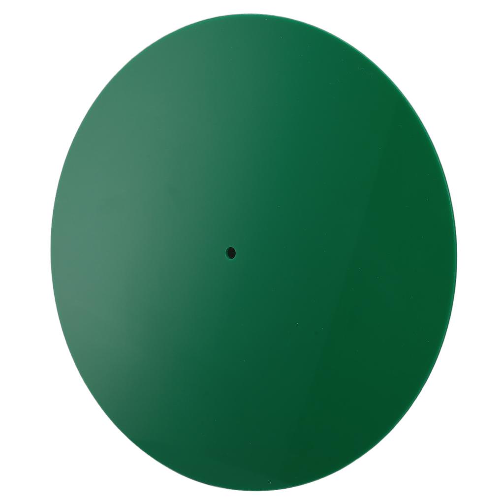 Plattenspielermatte Schallplattenteller Slipmat Antistatisch Acryl Schallplattenspieler Teller Slipmatten für 12