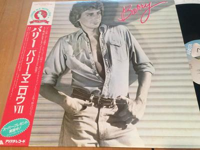 LP Record BARRY MANILOW  Barry 20RS32 ARISTA 1980 Japan Obi Pop Used