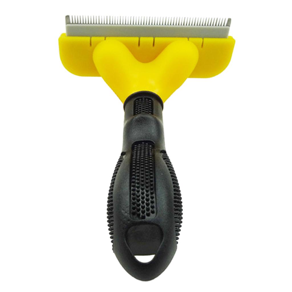 Szczotka do wyczesywania sierści zwierząt, samooczyszczająca, zapobiegająca kołtunom, do usuwania sierści, grzebień do pielęgnacji psa dla zwierząt długowłosych