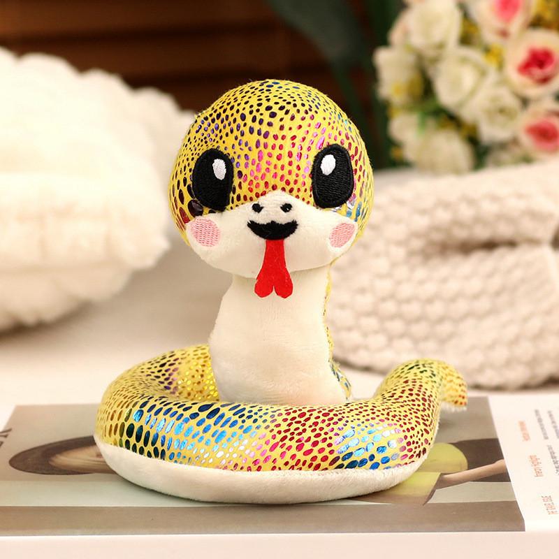 Toys Animal Cartoon Snake Plush Toys Mascots Childrens Dolls Gifts Birthday