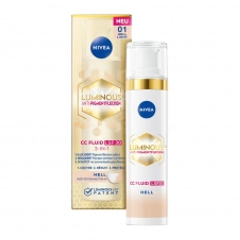 Nivea Luminous 630 Tinted Fluid Light SPF30 CC Cream 40ml