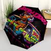 1PC ScoobyDoo Automatic Open/Close, 8-Rib Durable Frame Compact Travel Umbrella for Men & Women S1222010