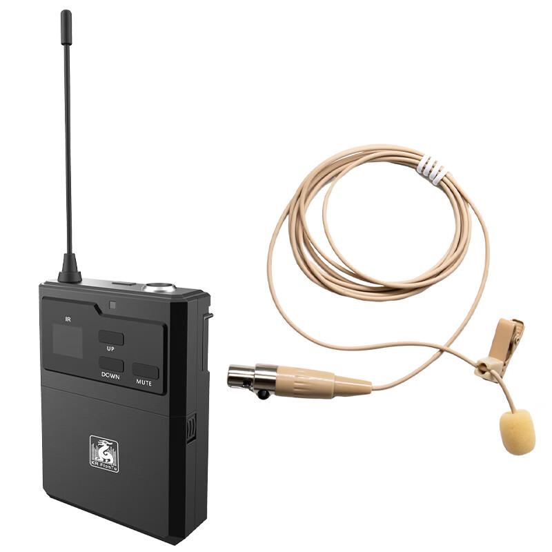 KRFIONTU True Diversity Wireless Dual Lapel Microphone System (CN Version)