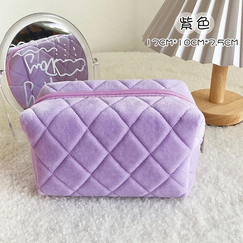 Large-capacity Storage Bag Soft and Comfortable Pillow Bag Student Cute Cosmetic Storage Bag Women Travel Make Up Toiletry Bags
