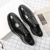 Cheap Foreign Trade Large Size 45 Men's Business Casual Shoes Size 38 Leather Shoes Spring and Autumn New Light Sole Soft Leather Formal Men's Shoes