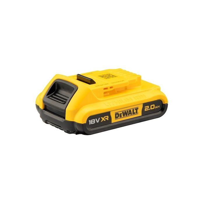 Batterie Li-Ion XR 18V 2 Ah DEWALT - Secteur - Témoin De Charge LED - 33% D'autonomie En Plus