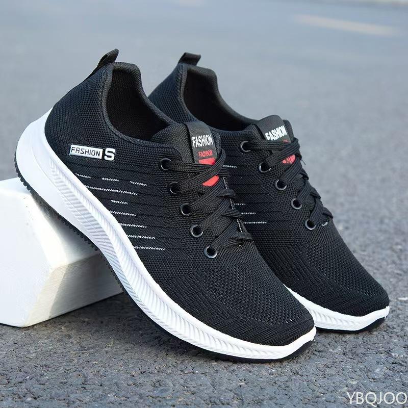 Fashion Spring Summer breathable Men's Shoes Outdoor mesh running shoes Casual comfortable Sneakers Male lightweight non slip flats 2025