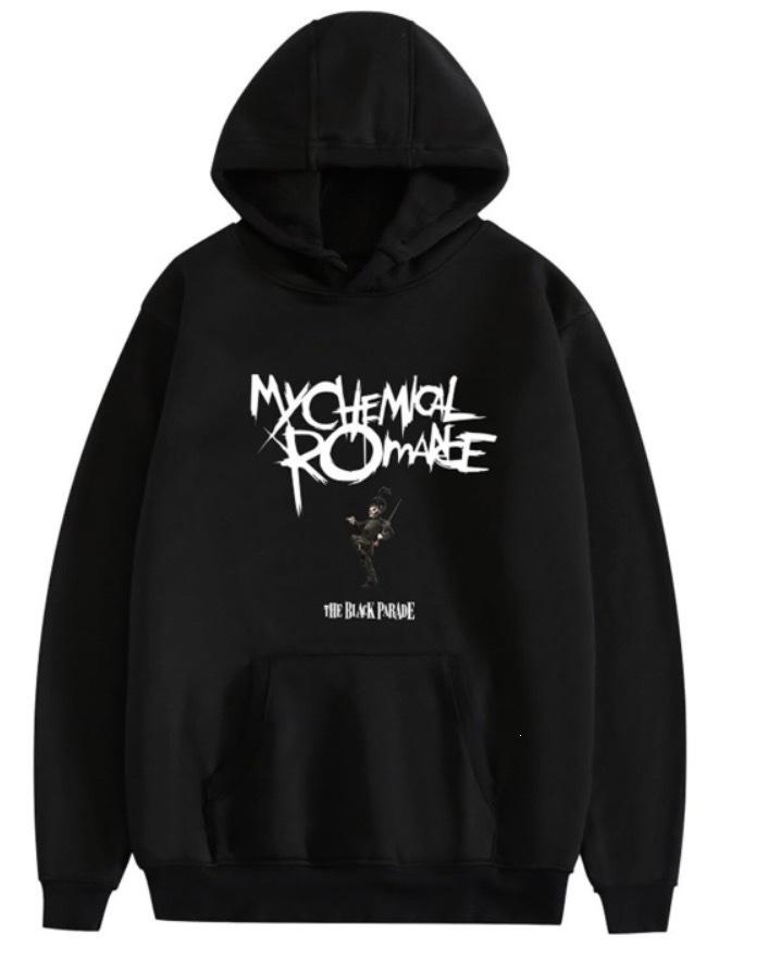 Trendy Rapper Fashion Fleece Hooded Long Sleeve Sweater Warm Jacket