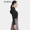 PORTS Women's Wool Blend High-Neck Pullover