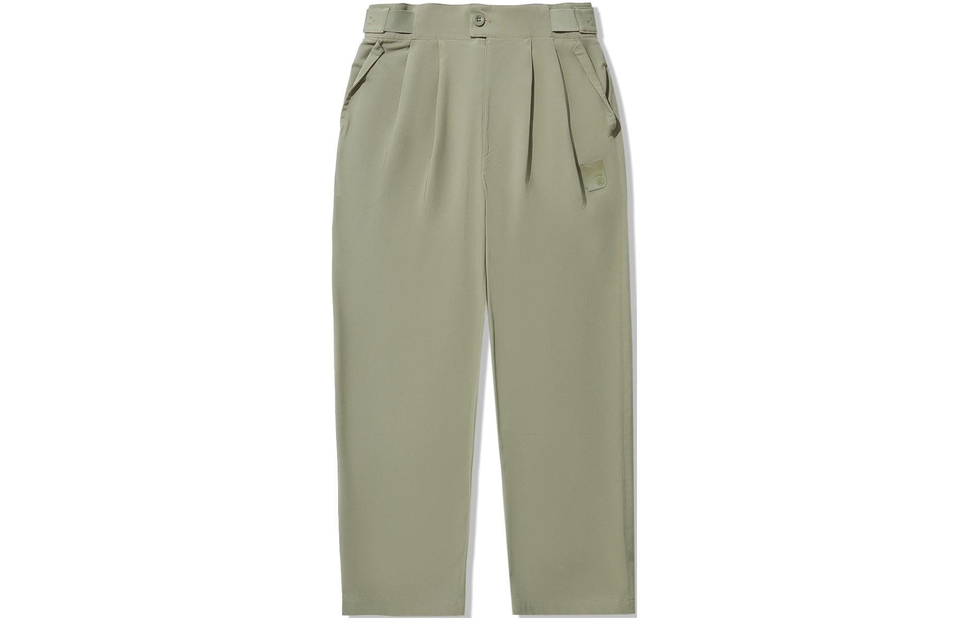 Li Ning x CHENGLONG,LIANMINGKUAN Casual Pants Men s Murky Olive Green AKXU093-1 S