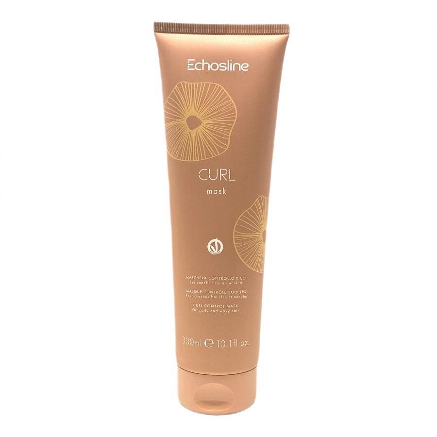 Masque pour cheveux bouclés et ondulés Echosline 300 ml