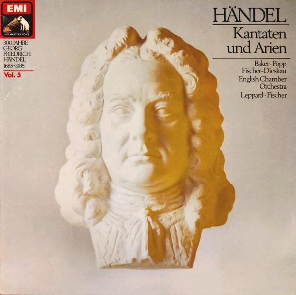 

LP Record JANET BAKER Handel Kantaten Und Arien 2903641 His Masters Vo 1985 Germany Classical Used