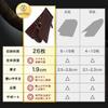 Card Case ID Card Holder with Cosmetic Box Pass holder Ladies Pass holder Long Wallet Wallet Shrink Leather Beige BE [unifiss] Women's Men's