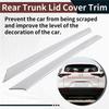 High Quality For Mazda Cx-30 Cx30 - Abs Rear Tail Trunk Lid Moulding Cover Trim Frame