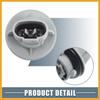 Turn Signal Light Bulb Socket Holder 33302-SR3-A01 33302SR3A01 for Honda Civic 1992-2011 for Honda Accord 1998-2012 Plastic Gray Replacement