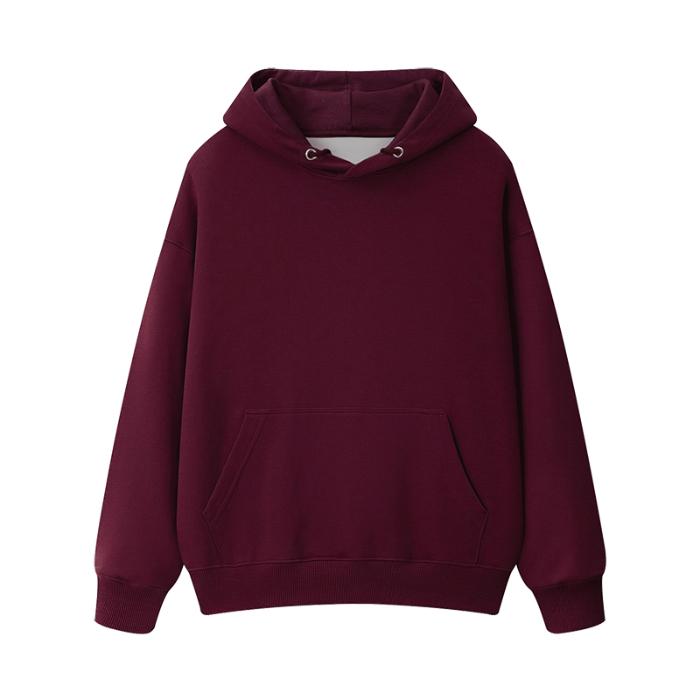 autumn Large size 330g Cotton thin Hooded Sweater Men's casual oversized Pullovers Hoodie Women Sweatshirt male solid all-match streetwear UNISEX