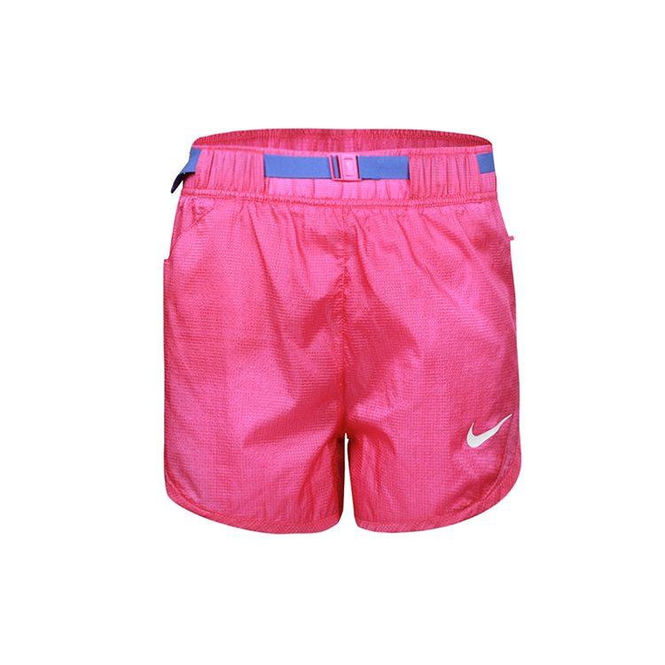 Nike Pantaloncini Casual da Donna Rosa Fiamma Moderati CJ2430-601