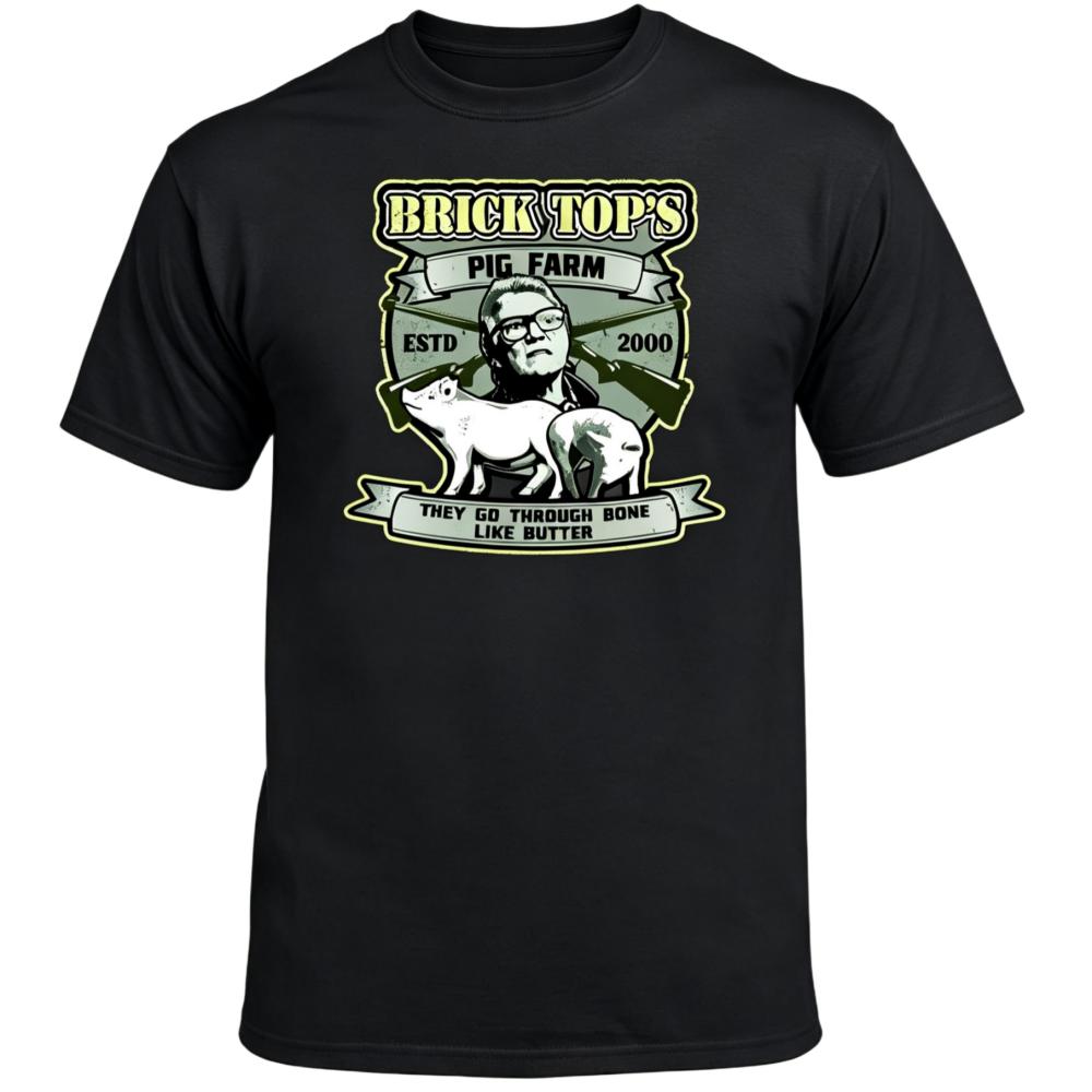 Brick Top's Pig Farm Graphic man's T-Shirt