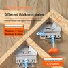 90° Right Angle Welding Clamp Woodworking Fixture Set - Stainless Steel Carpenter Tool