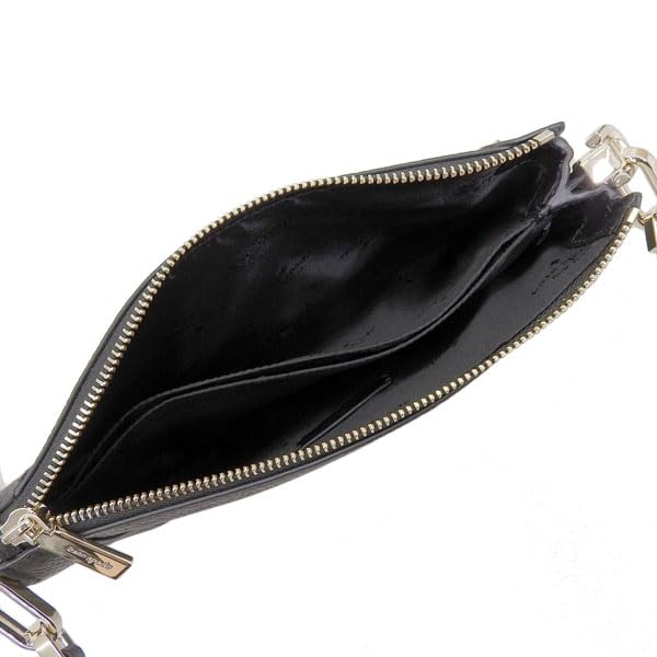 Kate Spade Lena Double Compartment Crossbody Shoulder Outlet Brand Women's Bag, KH430, Black, Leather.