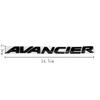 Avancier 3D Metal Car Sticker Side Fender Badge Styling Rear Trunk Emblem Decals 2015-2025 Exterior Accessories