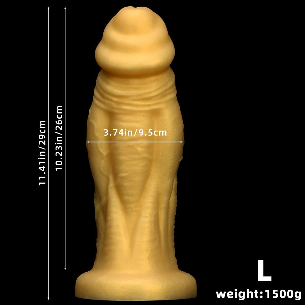 Liquid Silicone Soft Dildo Butt Plug Masturbator Anal Dilator Fisting Sex Toys Strap on Penis Big Dick Realistic Cock