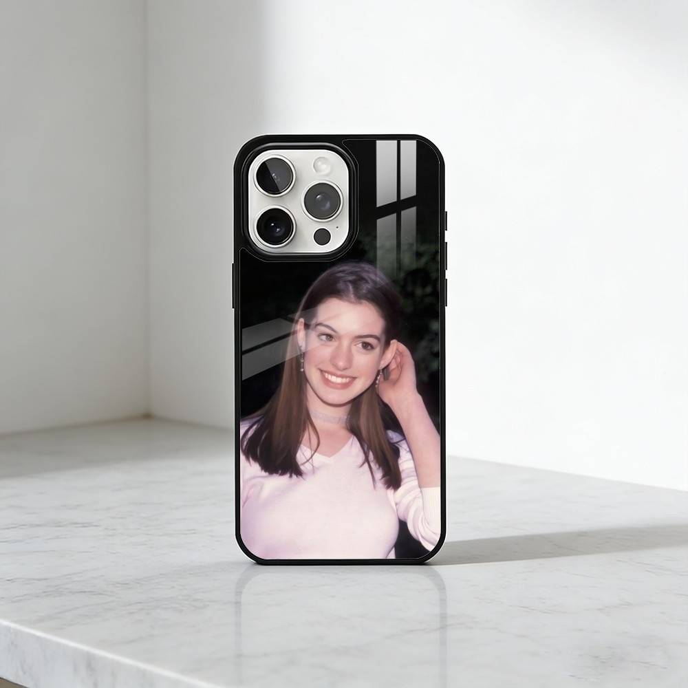 Klassische Bee Beauty A-Anne H-HathawayS Handyhülle Für iPhone17,16,15,14,13 Plus,Pro Max Magnetisch Für Magsafe Kabelloses Laden
