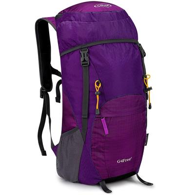Mochila de Caminhada Dobrável Ultraleve 40L Grande para Exterior [G4Free], Mochila, Capacidade, Impermeável, Leve, Respirável, Multifuncional, Unissex,