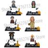 Classic Movie Pirates of the Caribbean Figures Building Blocks Sets Captain Jack Sparrow Davy Jones Accessories Children's Toys